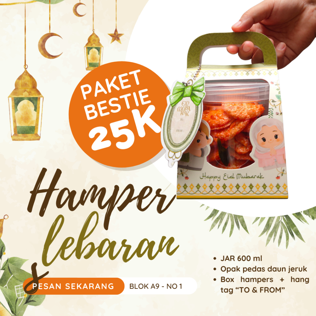 

Hampers Lebaran Lucu - 1 jar
