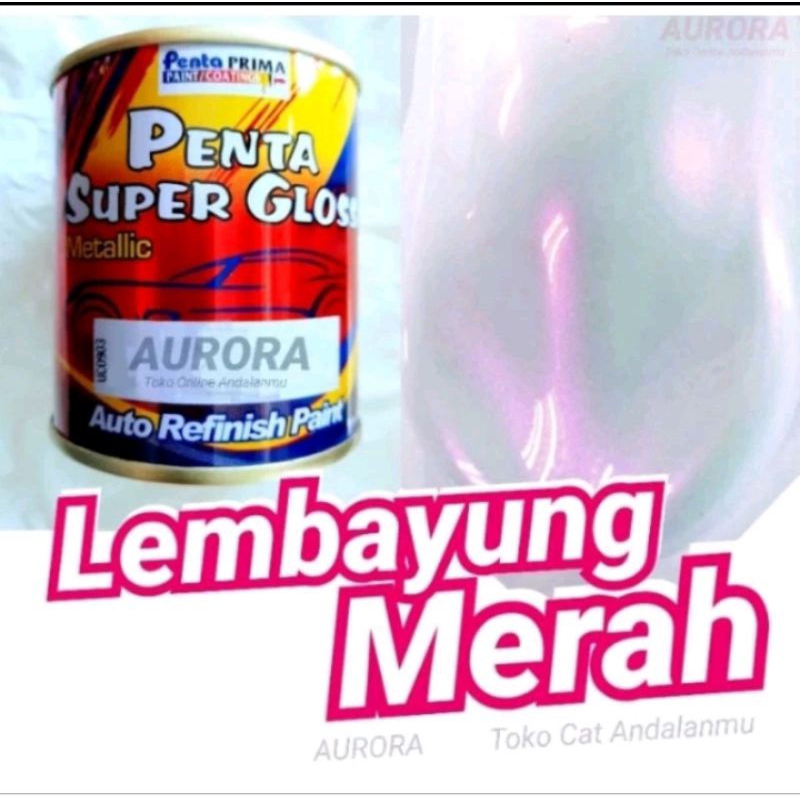 Cat Lembayung Merah Penta Super Gloss 5461-00008 Mutiara Merah