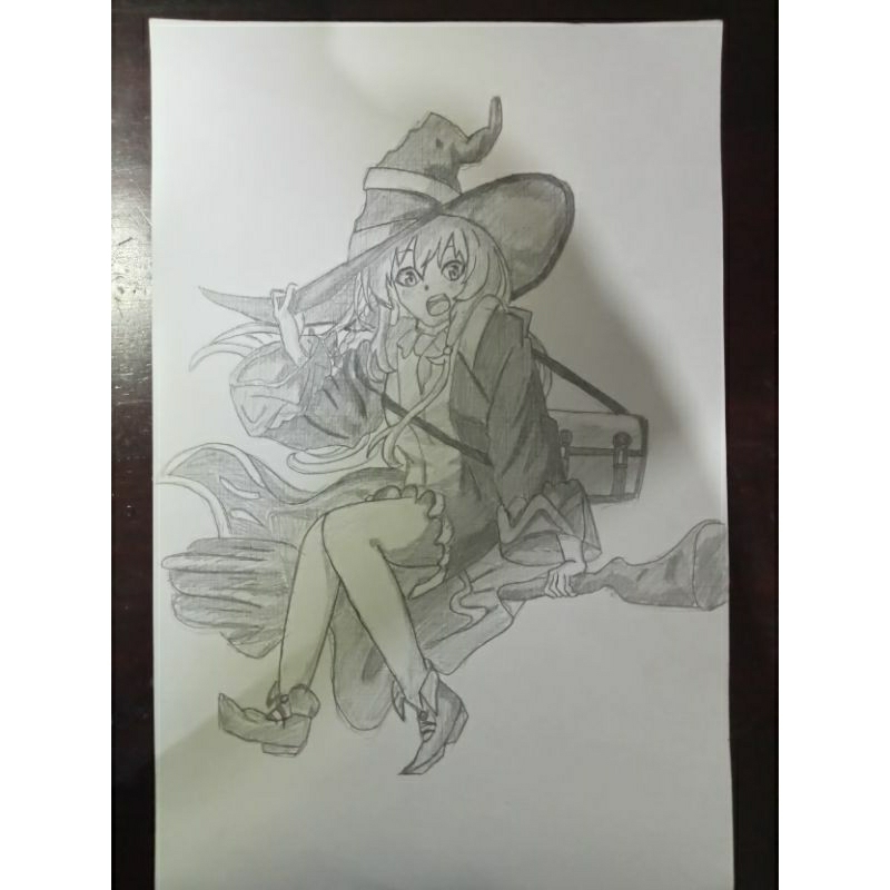 

sketsa gambar eleina wandring which ukuran A4 (BISA CUSTOM DRAWING)