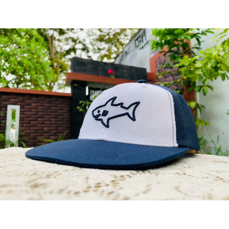 Shoopen Shark Snapback Cap Two tone For Kids/Youth