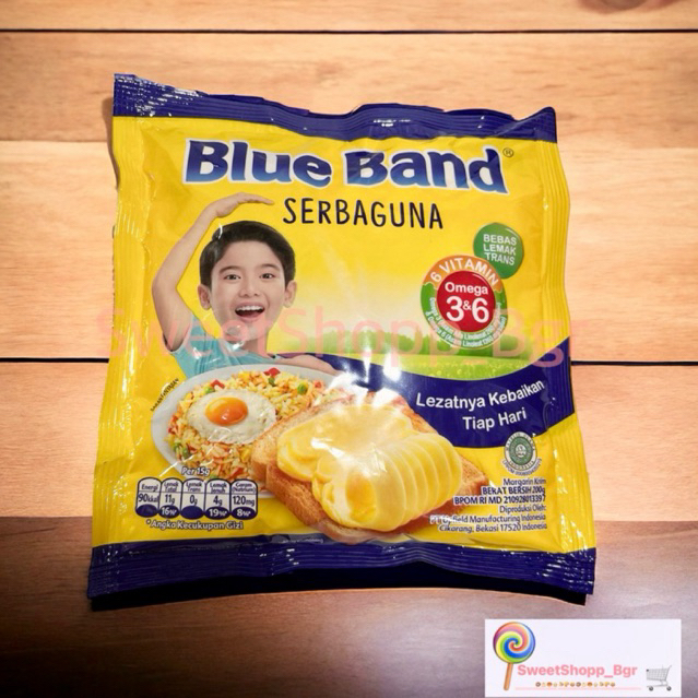 

Blue Band Serbaguna 200 Gr | Margarine Blue Band Serbaguna 200 Gr | Blue Band Serbaguna 200 Gr