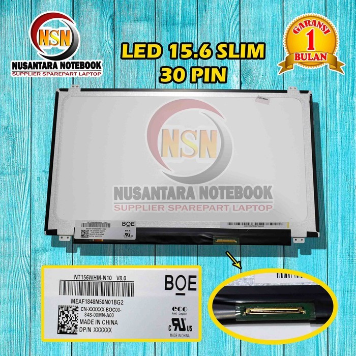 LCD LED 15.6 SLIM 30 PIN