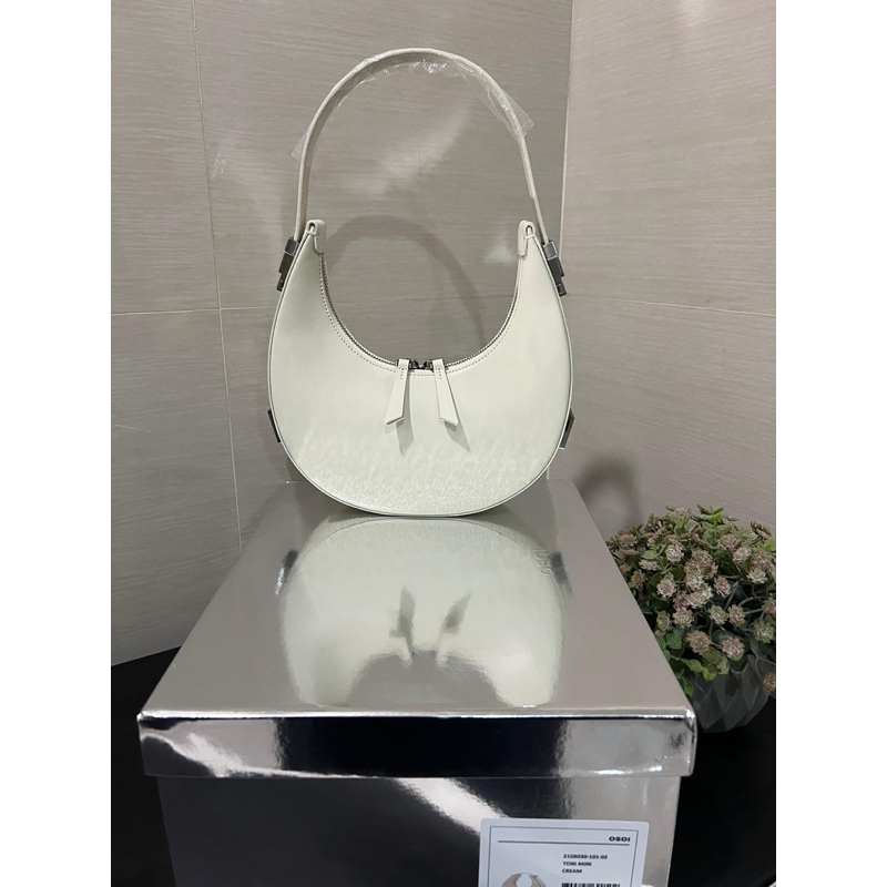 OSOI Toni Mini Bag (Cream) - Cow Leather Brand New ORIGINAL
