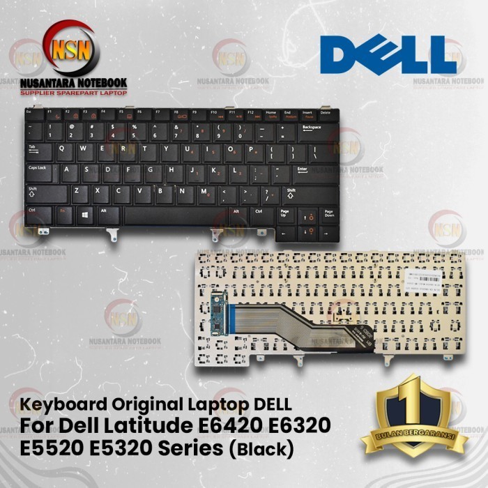 KEYBOARD DELL LATITUDE E6420 E6320 E5520 E5320 E6220