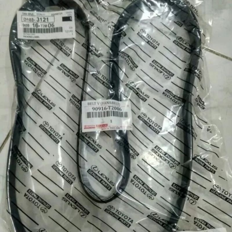 FAN BELT V-BELT INNOVA FORTUNER HILUX DIESEL 90916-T2006