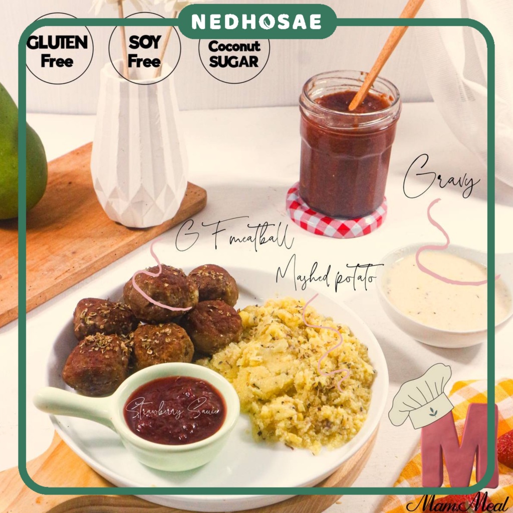 

MAM MEAL SWEDISH MEATBALL | MEAT BALL SET | GRASS FED MEATBALL