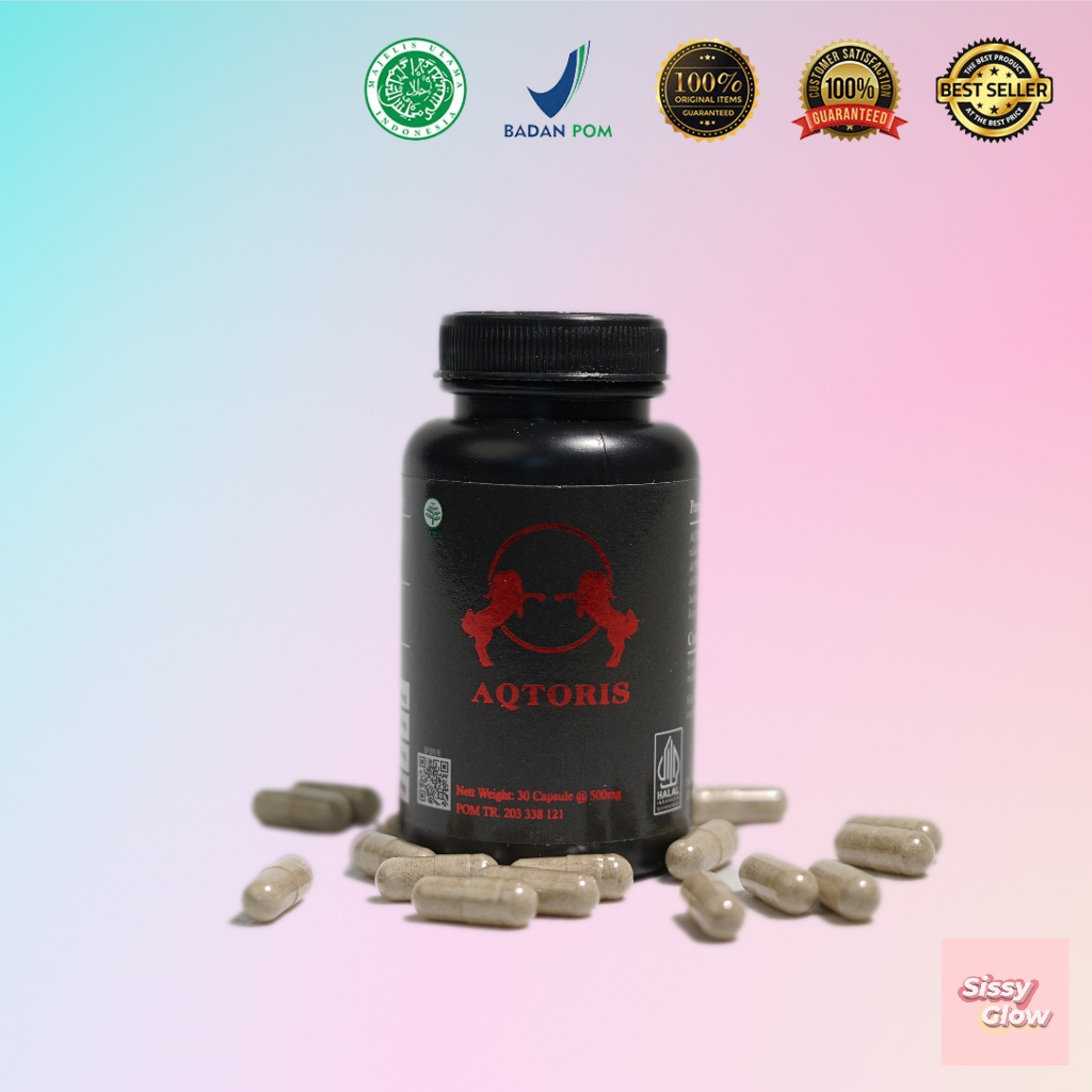 AQTORIS HERBAL OBAT KUAT PRIA TERJAMIN KUALITAS, ORI, PENUNJANG PERFORMA