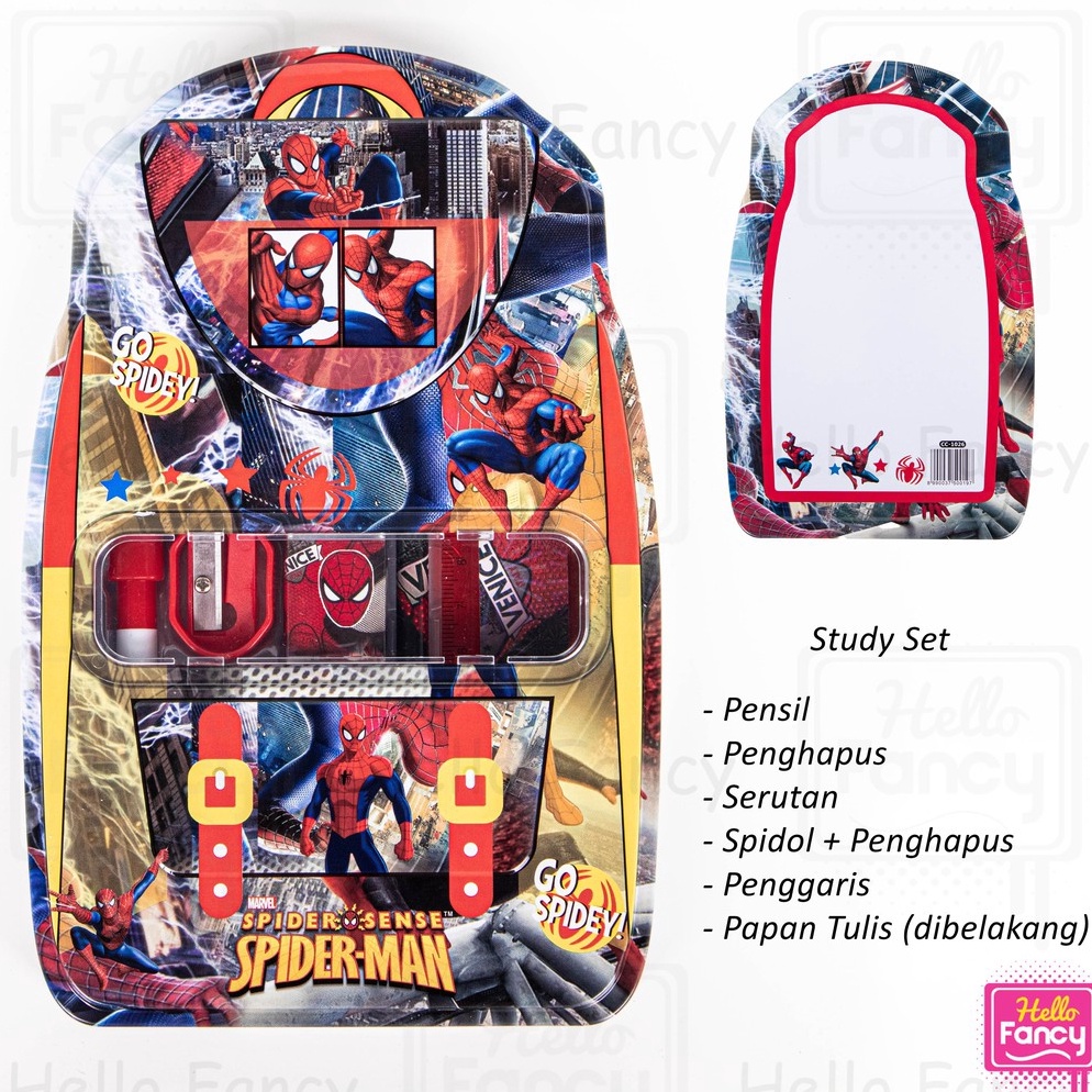 

Terlaris Tempat Pensil Karakter Anak Set Whiteboard Study Set Kotak Pensil CC126 NB