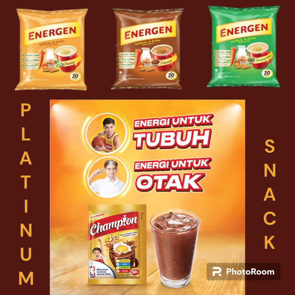 

Energen Sereal & Susu | Isi 10 Bks @ 34 Gr