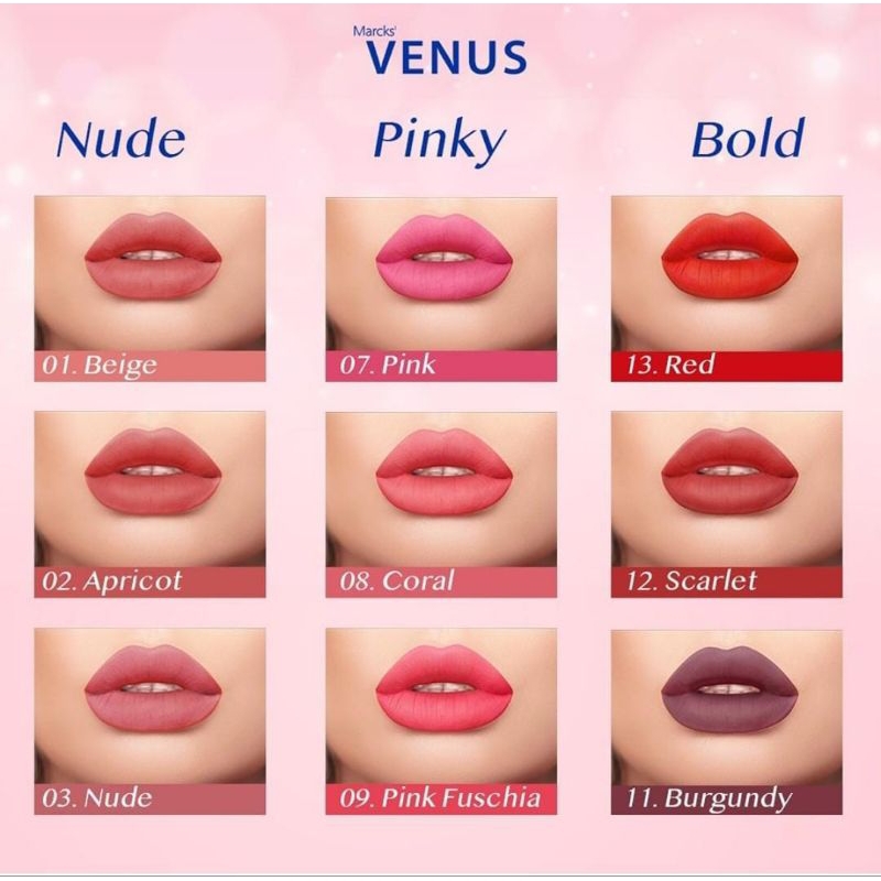 VenusLipstik Velvet
