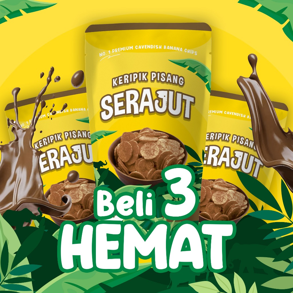 

Keripik Pisang Serajut - Paket Hemat Rasa Moka