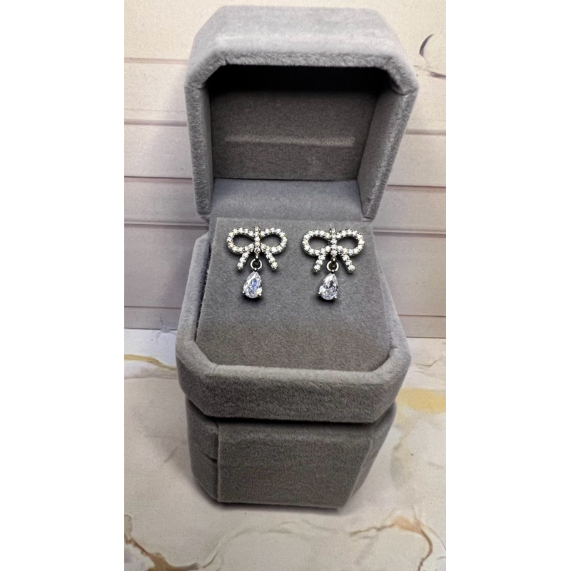 Anting Silver Pita Model Perhiasan Lapis Emas Lv9