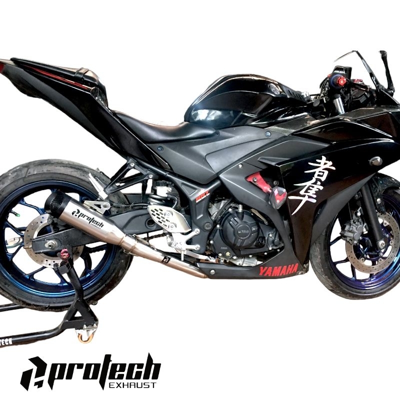 Yamaha MT25 / R25 — Full System Installed · Silver — foto 2