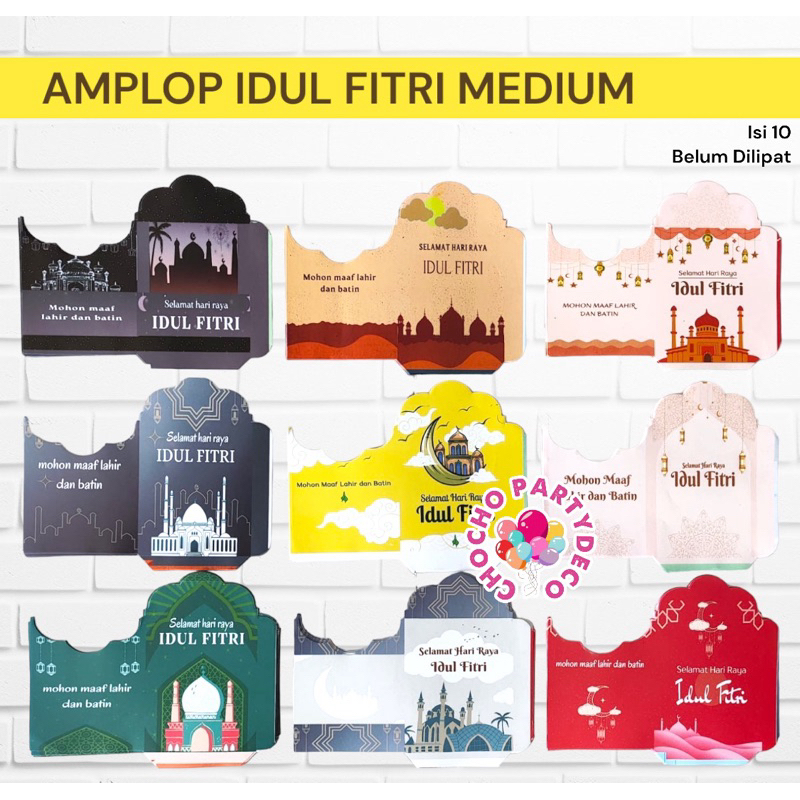 

Amplop LEBARAN IDUL FITRI MEDIUM Muslim Isi 10 / Angpau Idul Fitri Muslim SEDANG BELUM DILIPAT