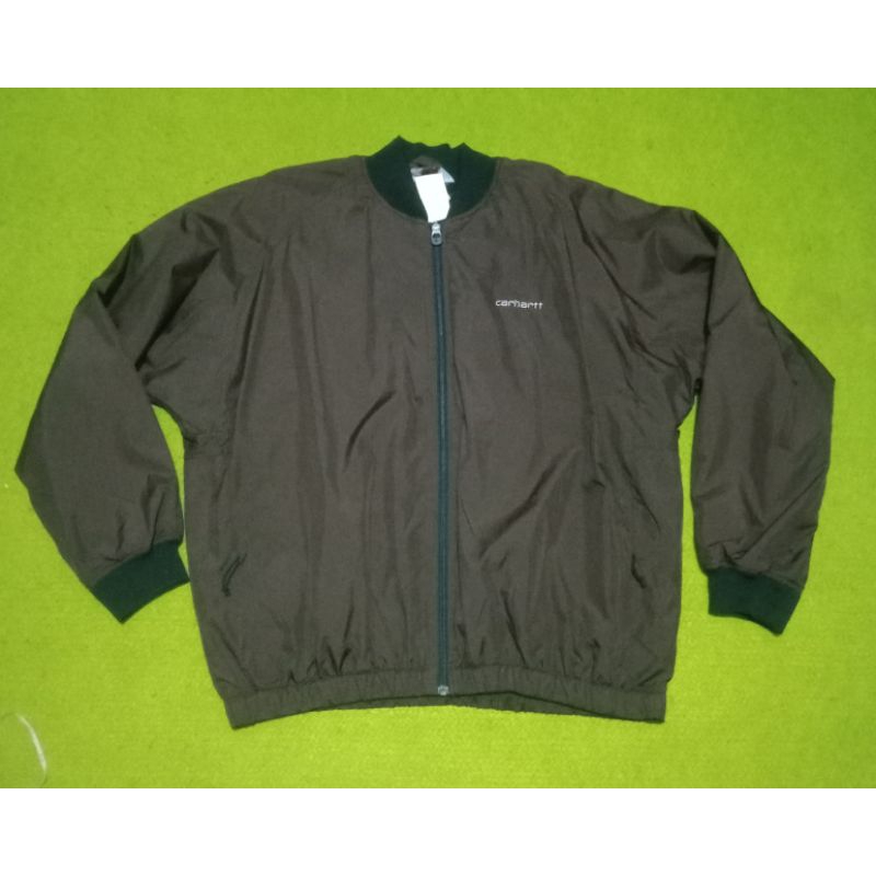 Carhartt Rugged Brown Bomber Jacket Second