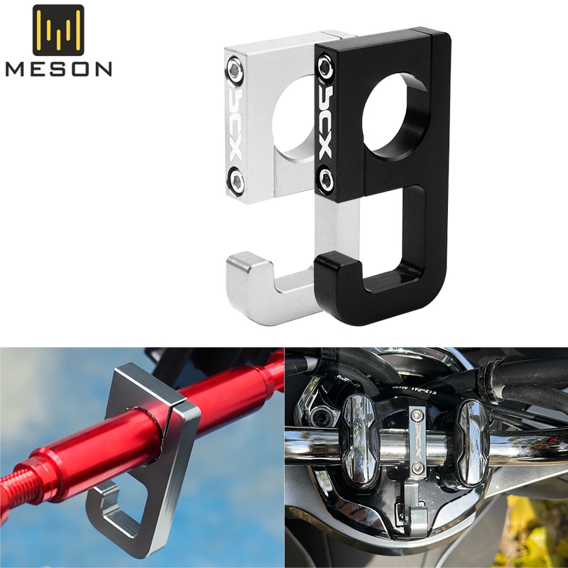 (PHANTOM) Sepeda Motor 22 Mm Helm Hook Tas Kait Dudukan Gantungan Kait untuk Honda PCX125 PCX150