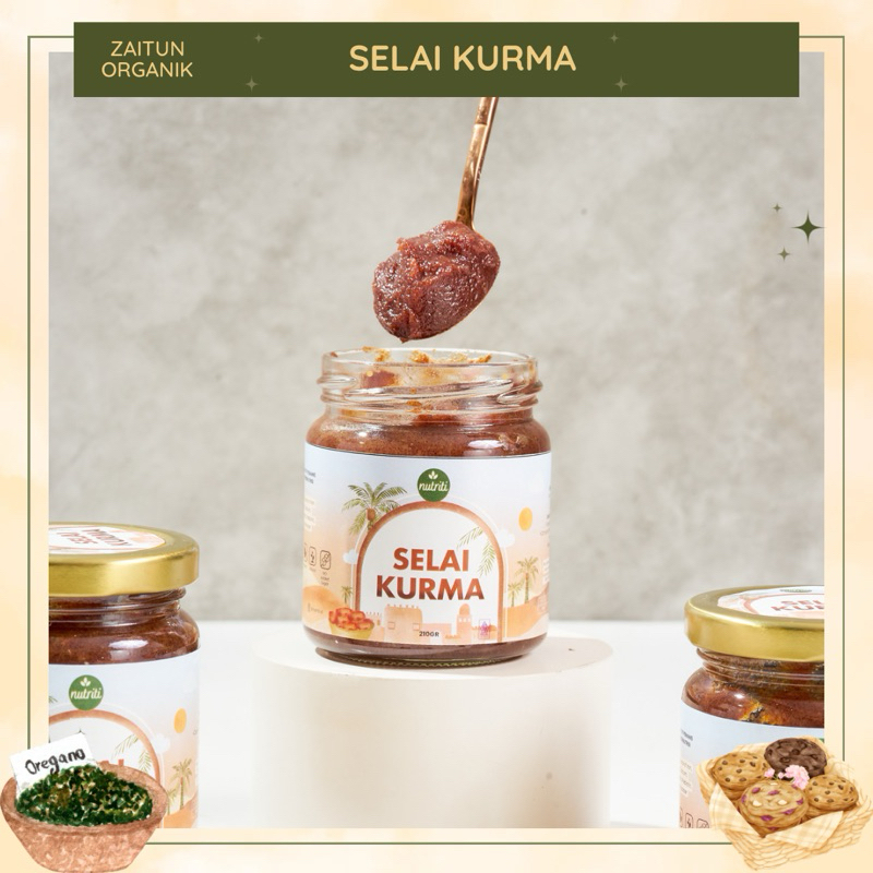 

SELAI KURMA | NUTRITI | TANPA PENGAWET |