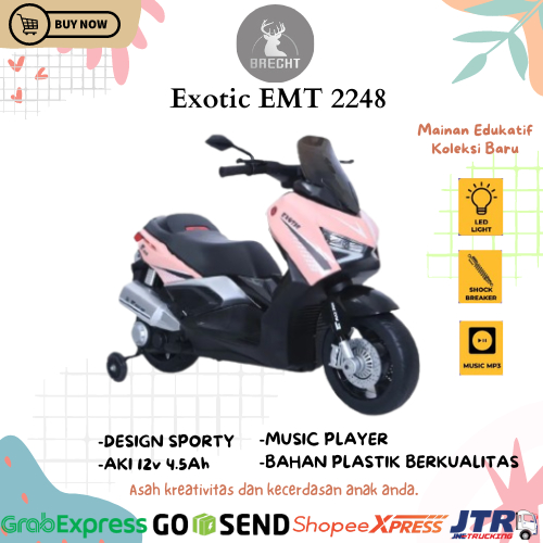 Mainan Anak Motor Aki XMAX Exotic EMT 2248 Mainan Anak Motoran Xmax Sport Matic