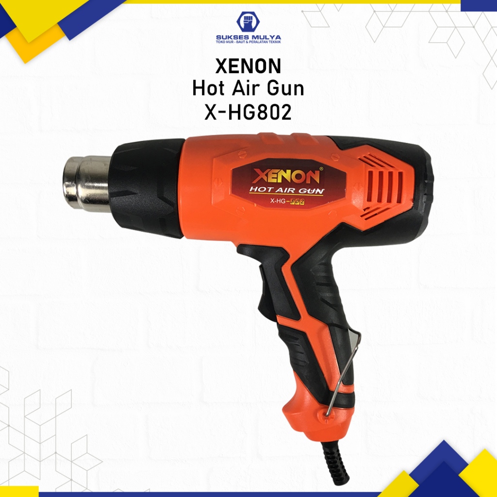 Mesin Heat Gun Orange 4000-10 Alat Pemanas Sablon dan Plastik