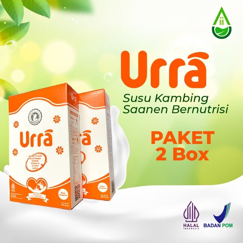 

PAKET 2 BOX SUSU KAMBING SANEEN URRA