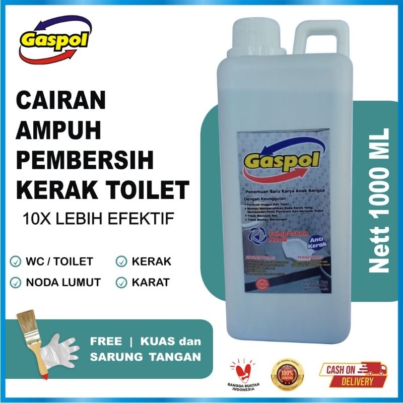 Pembersih KERAK KAMAR MANDI ampuh 100%
