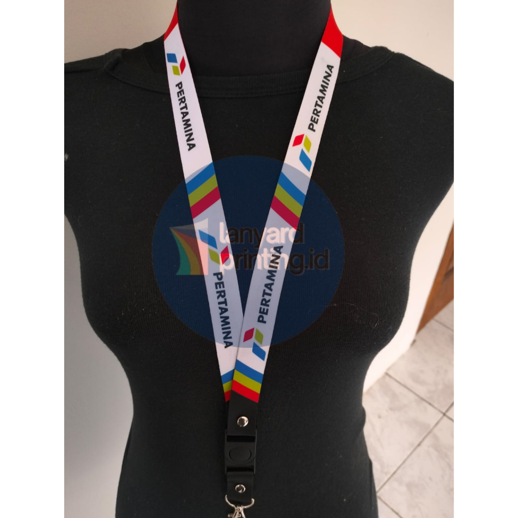 

Tali ID Card / Tali Lanyard printing PERTAMINA
