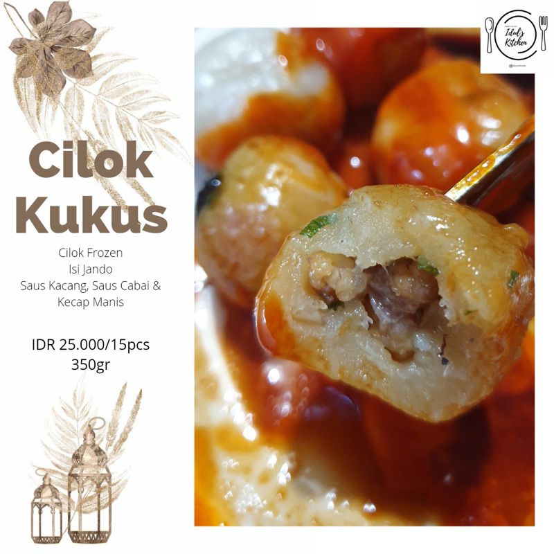 

CILOK KUKUS BUMBU KACANG