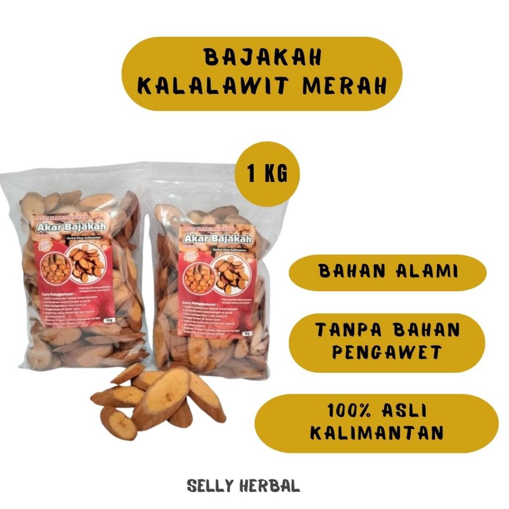 

AKAR BAJAKAH KALALAWIT MERAH 100% ASLI KALIMANTAN