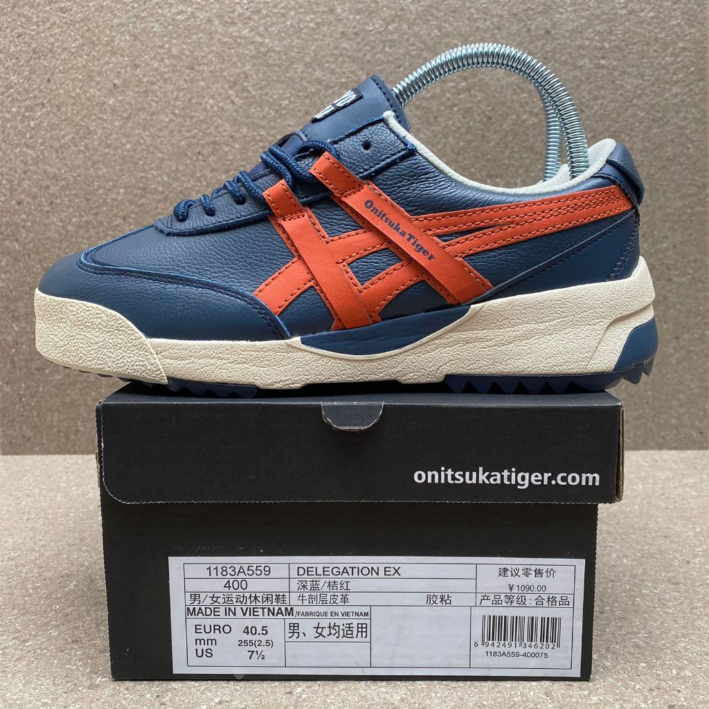 Onitsuka Tiger Delegation Ex Full Leather Iron Shoes