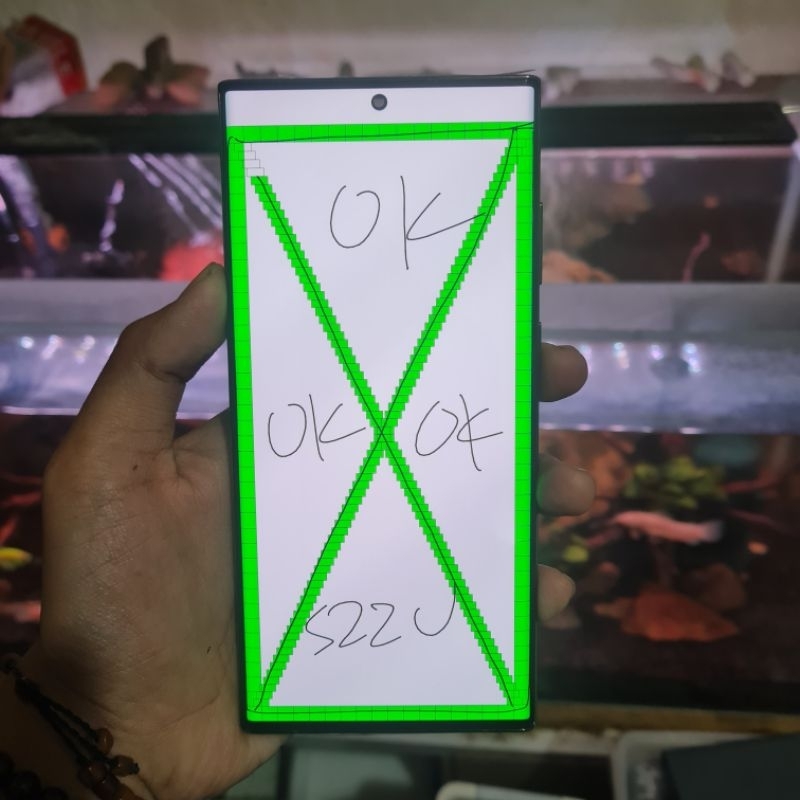 LCD Samsung  S22 Ultra SM - S908 Original Copotan Normal