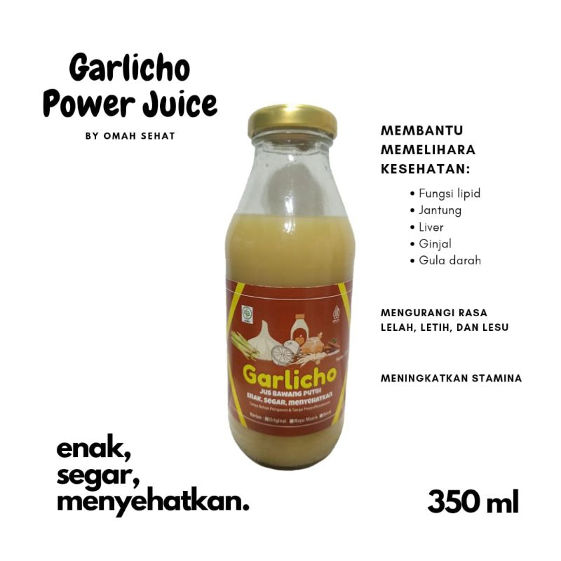 

GARLICHO Power Juice Jus Bawang Putih