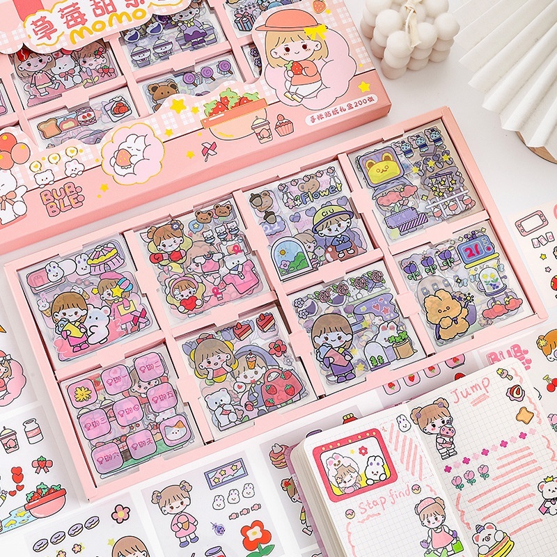 Stiker Momo 200 Lembar