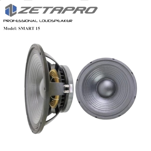 SPEAKER KOMPONEN ZETAPRO SMART 15 / SMART-15 / SMART15 15 INCH 600 WATT RMS POWER RESMI ZETAPRO