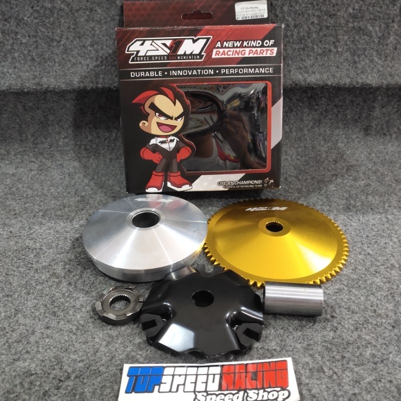 PULLY SET 4S1M RUMAH ROLLER BUAT HONDA BEAT KARBU / SCOOPY  KARBU