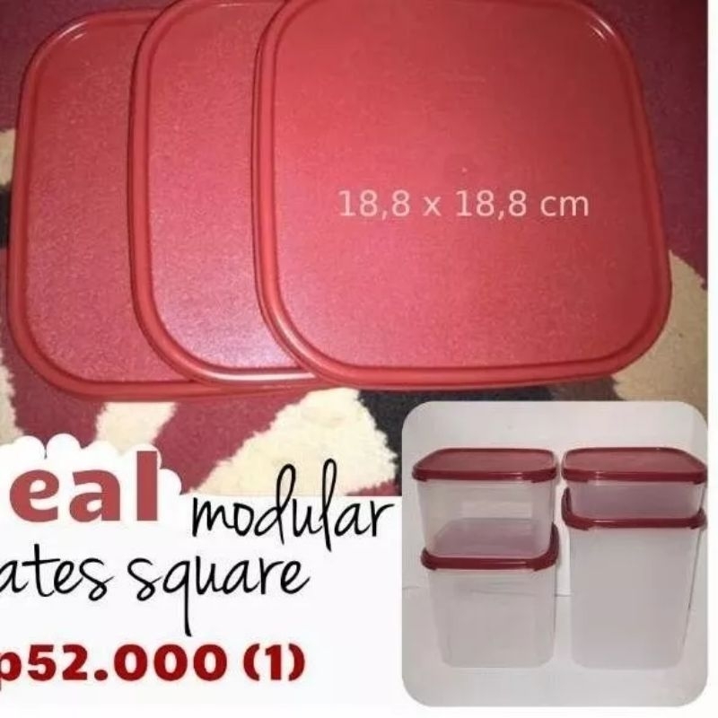Tupperware seal MM square
