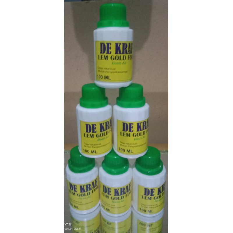 

De Kraf lem gold foil , lem prada 100 ml