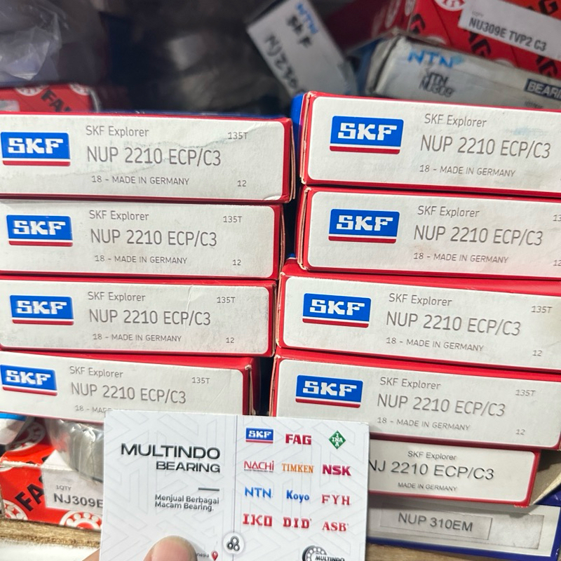 Bearing CYLINDRICAL NUP 2210 ECP C3 SKF