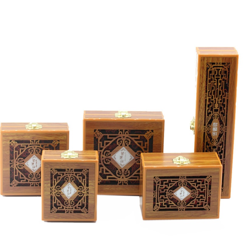 

Kotak Perhiasan Vintage Motif Kayu Jewelry Gift Box Bron