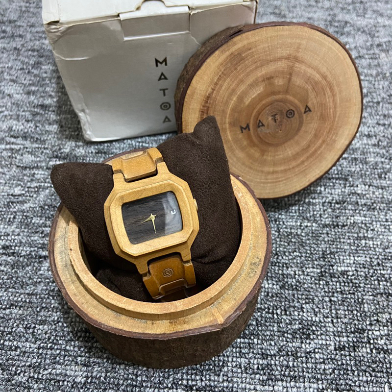 [ PRELOVED ] MATOA WATCH | JAM TANGAN KAYU MATOA SUNDA EDITION