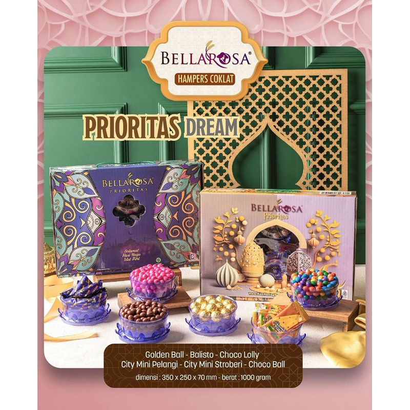 

PAKET HAMPERS BELLAROSA ‼️PAKET PRIORITAS DREAM‼️
