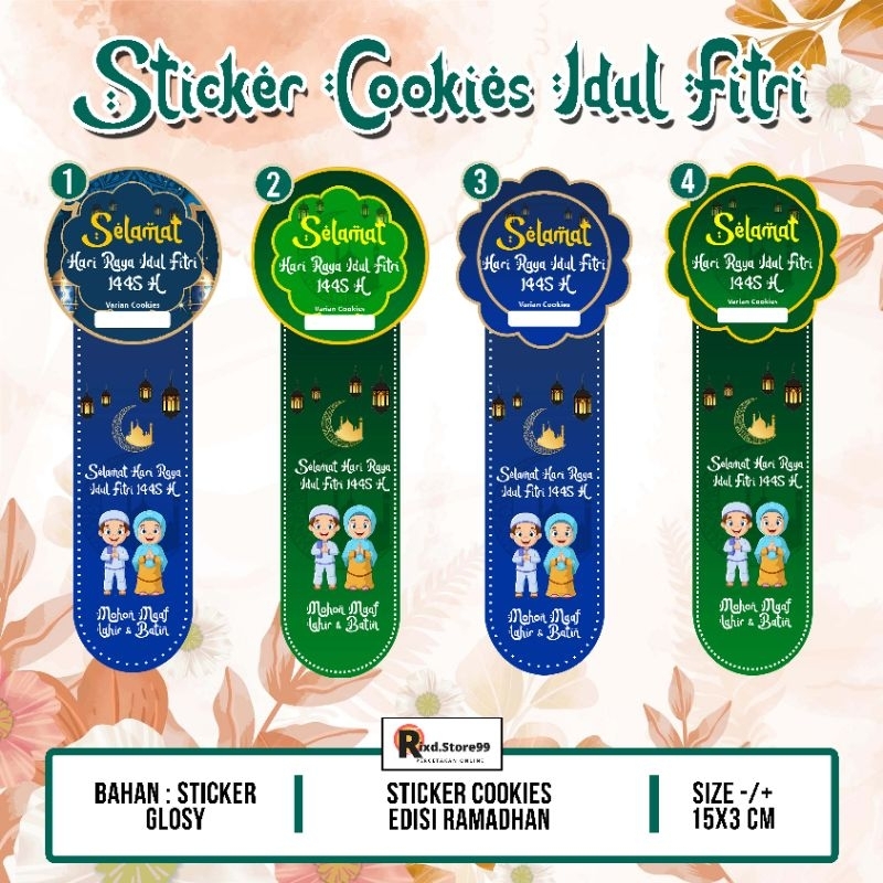

Stiker Idul Fitri Stiker Segel Toples Lebaran Kue Kering Ramadhan 2025