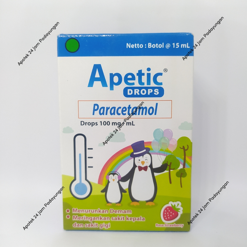 Apetic Drops - Sirup Anak Paracetamol