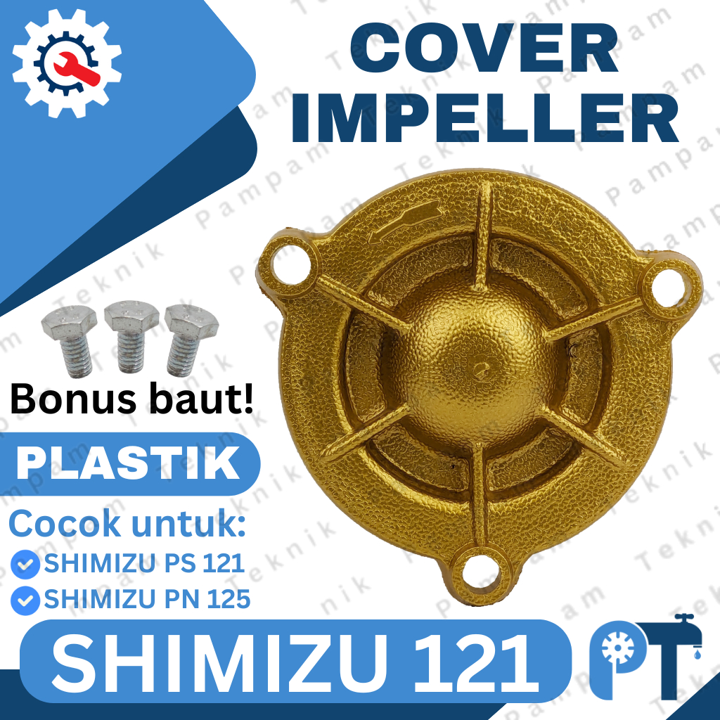 Cover impeller Shimizu PN 125 - Tutup kipas impeler shimizu PS 121