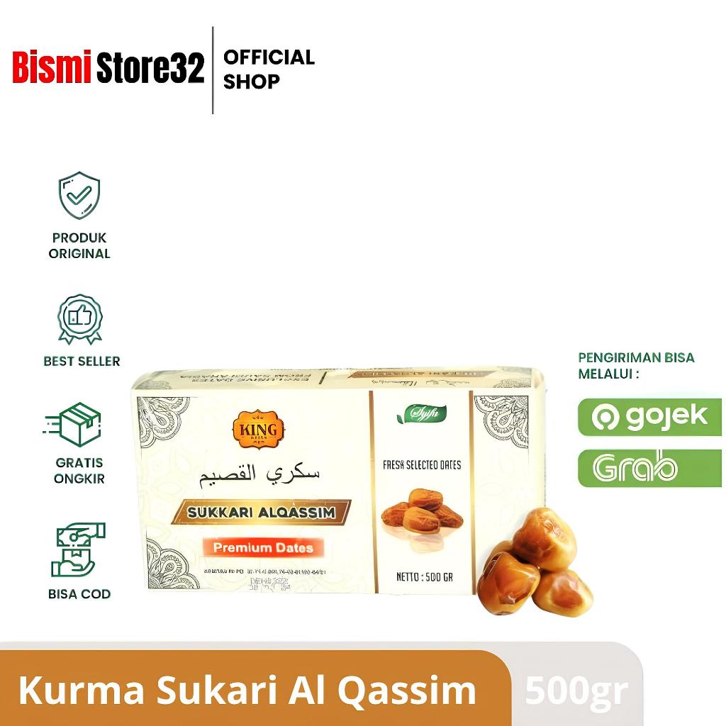 

Kurma Sukari Premium - Kurma Sukari Al Qassim 500gr Original - Kurma King Dates