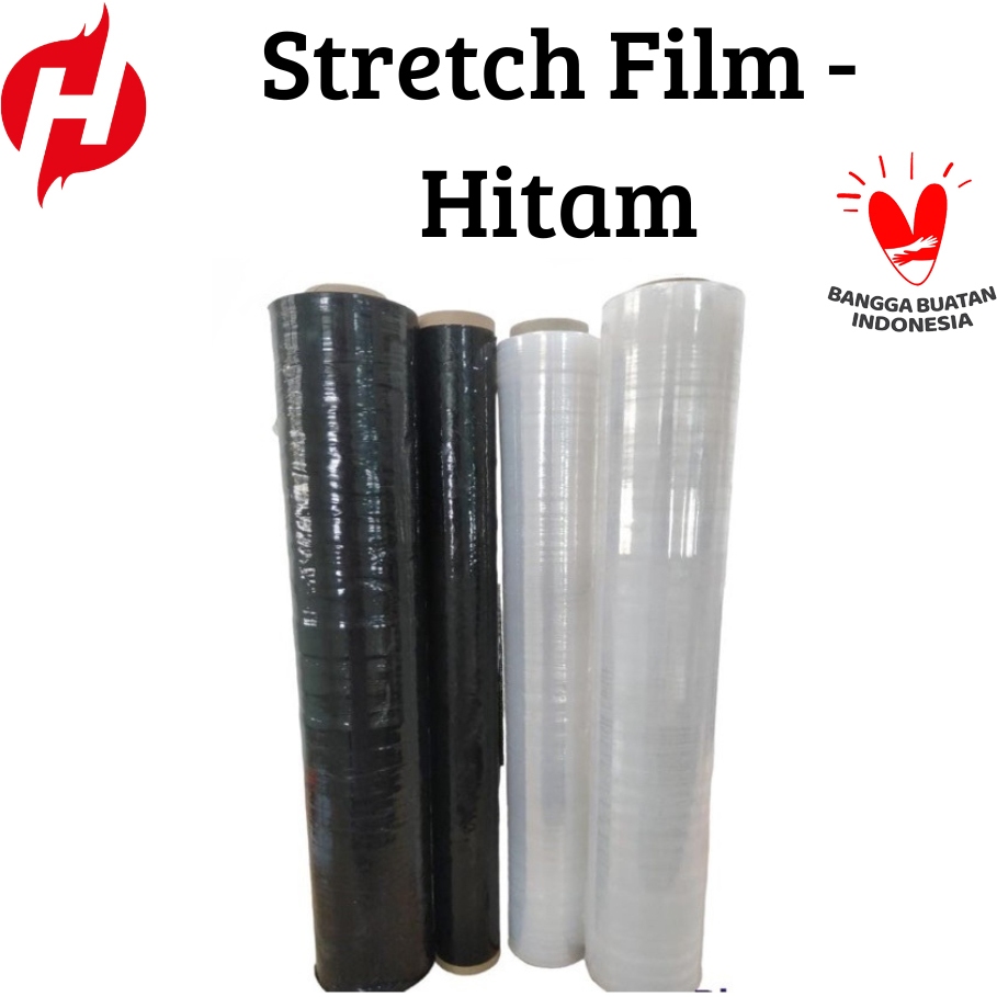 Stretch Film hoki tape Hitam______535