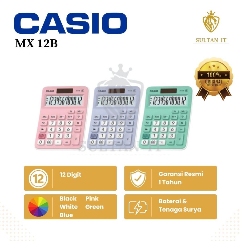 

Kalkulator Casio MX-12B Original
