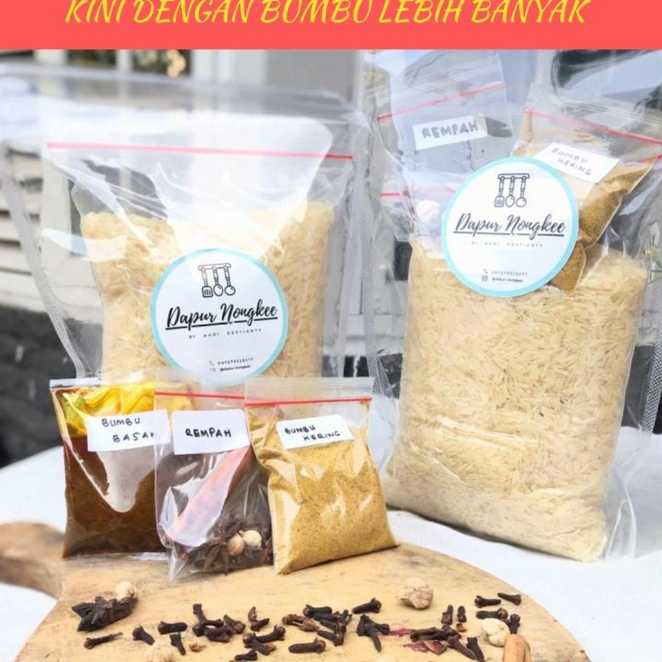 

DJF991 KODE 77 Paket Beras Basmati 1kg dan Bumbu Nasi Kebuli