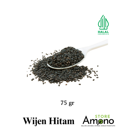 

Sesame Seeds Roasted | Wijen Hitam | Black Sesame Seed