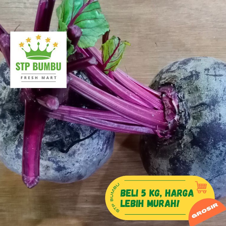 

PWK679 MEGA ALE Buah Bit Beet Root Segar Fresh 1 kg