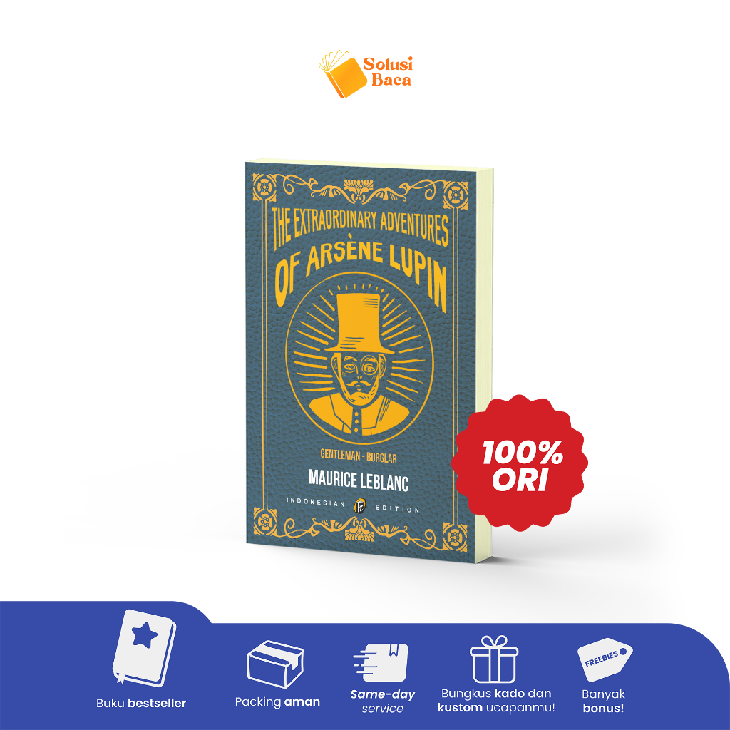 Buku The Extraordinary Adventures Of Arsene Lupin | Shira Media